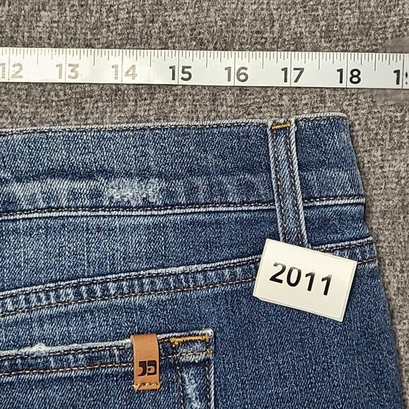 Joe's Womens Shorts W32 Cut Off Hot Mom Distressed Jeans Beach Party Denim Pants - Picture 8 of 8